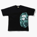 Bape Color Camo Side Big Ape Head Relaxed Tea Black/Green