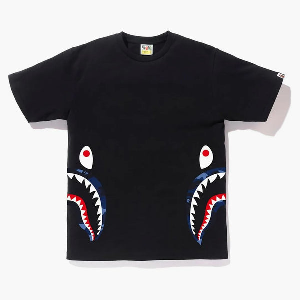 Bape Color Camo Side Shark Tea Black/Blue