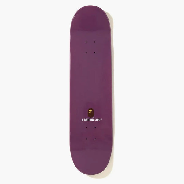 Bape Color Camo skateboard fialová
