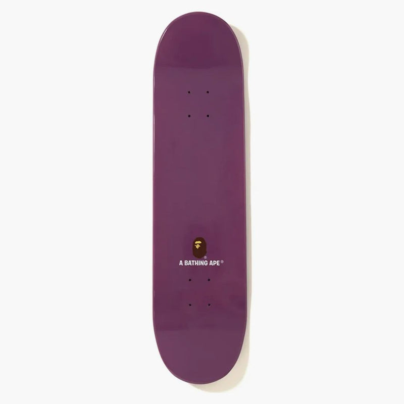 Bape Color Camo Skateboard Purple