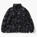 Bape Color Camo Relaxed Fit Down Jacket Black