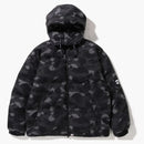 Bape Color Camo Relaxed Fit Down Jacket Black