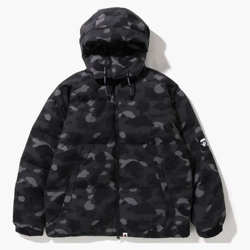 BAPE COLORE CAMO CAMO RICONTATO GIACCA NERO
