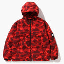 Bape Color Camo Relaxed Fit Down Jacket Red