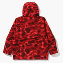 Bape Color Camo Snowboard Jacket (FW22) Red