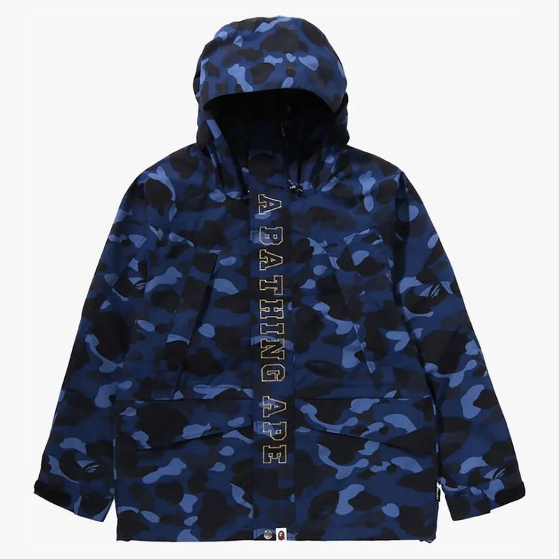 Bape Color Camo Snowboard Jacket (SS24) Navy