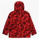 Bape Color Camo Snowboard Jacket (SS24) Red