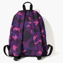 Bape Color Camo Tiger Day Pack Purple