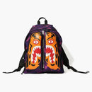 Bape Color Camo Tiger Day Pack Purple