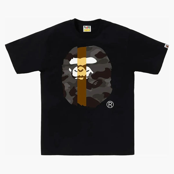 Bape Color Camo Transform Big Ape Head Tea Black/Black