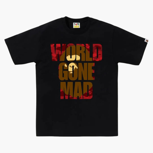 Bape Color Camo WGM Ape Head překrývající čaj černá