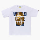 BAPE Color Camo WGM APE Hlava překrytí tričko bílé