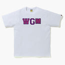 Bape Color Camo Wgm Milo Shark Tee White/Purple
