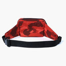 Bape Color Camo Waist Bag Red