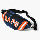 Bape Color Camo Waist Bag (SS20) Navy