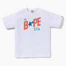 Bape Colors Bape Sta Logo Tea (SS23) White