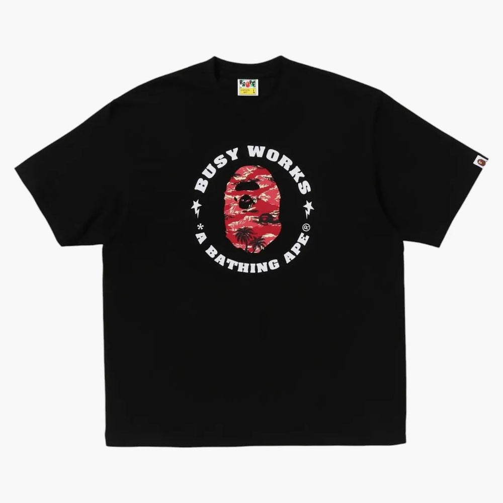 【A BATHING APE】COLORS BUSY WORKS STA TEE 要在庫確認 COLORS BUSY WORKS STA TEE | bape.com