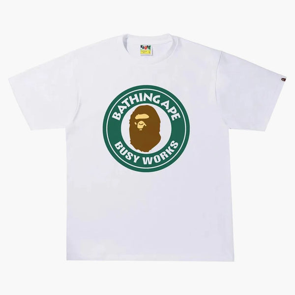 Bape Colors Busy Works Tea White