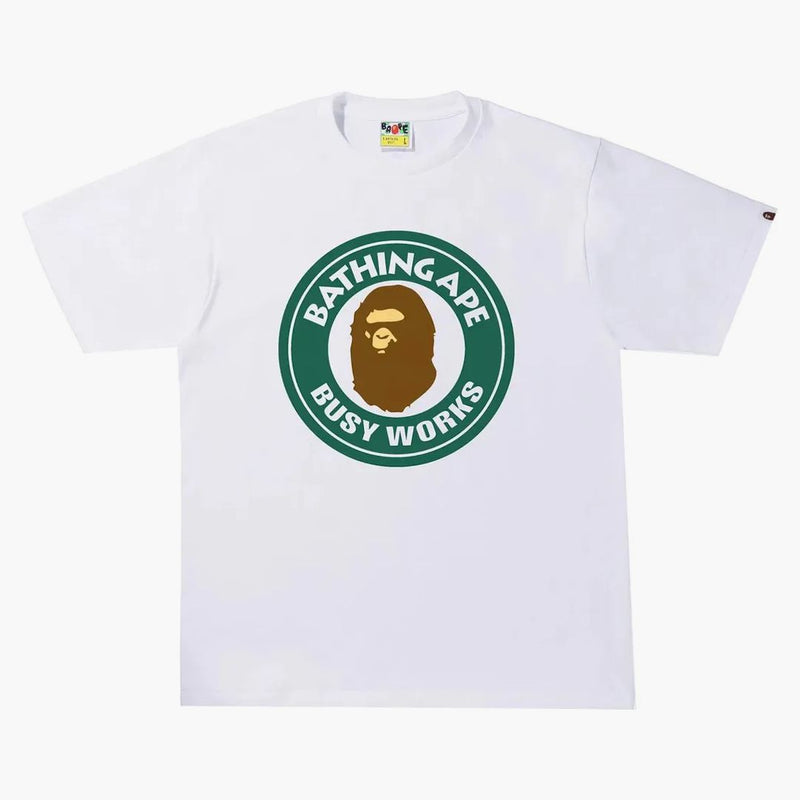 Bape Colors Busy Works Tea White