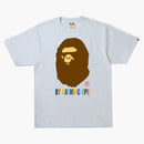 BAPE -färger genom att bada apa te grå