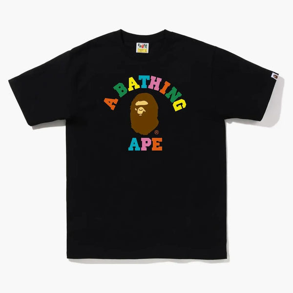 Bape Colors College Tea (FW22) Black Multi