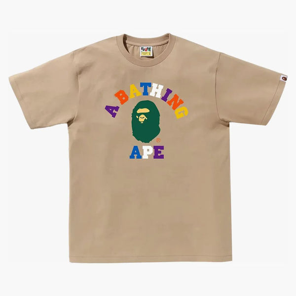 Bape Colors College Tea (SS24) Beige