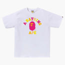 Bape Colors College Tea Tea White