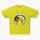 Bape Colors Milo Shark Tee amarillo