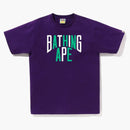 Bape Colors NYC Logo Tea (SS23) Purple