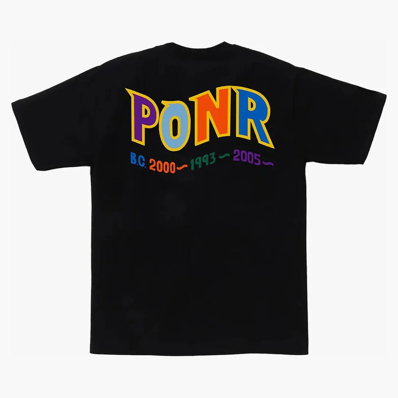 Bape Colors Shark Ponr Tea Black