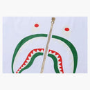 Bape Colors T-shirt di squalo bianco/blu