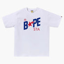 Bape Colors Sta Tee Tee White