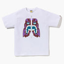 Bape Colors Tiger Tea White