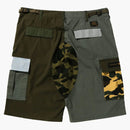 BAPE Crazy Pattern 6 Pocket Wide Fit Shorts Multi