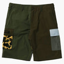 BAPE Crazy Pattern 6 Pocket Wide Fit Shorts Multi