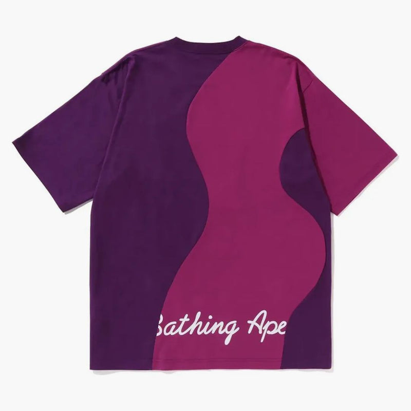 Bape Cutting College Relaxed Fit Tea Purple