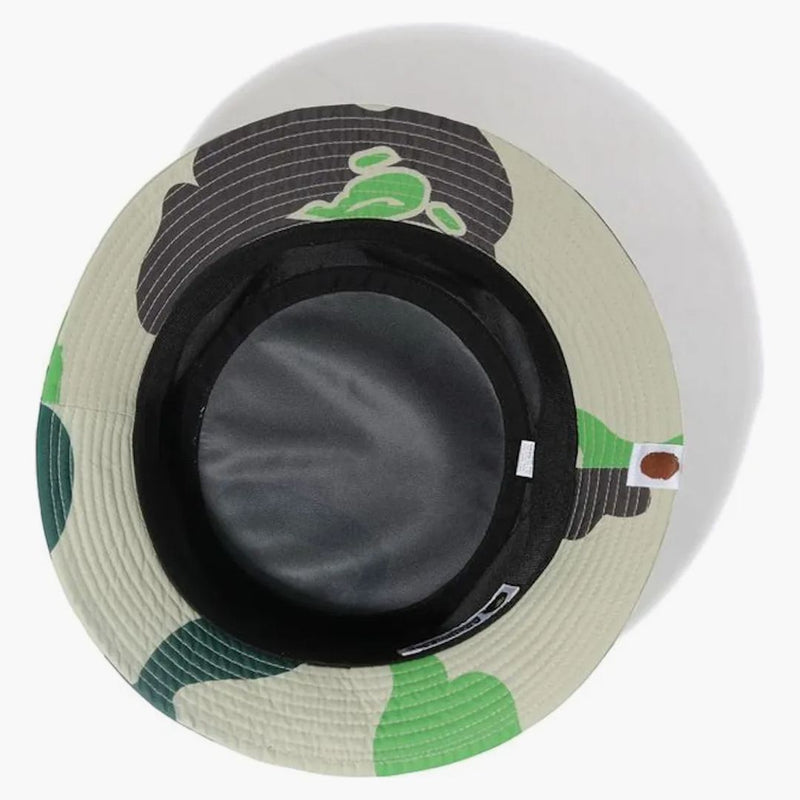 Bape Def Camo Bucket has beige
