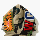 Bape Def Camo Shark Full Zip Hoodie Beige