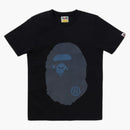 Bape Denim Big Ape Head Tee Black
