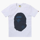 Bape Denim Big Ape Head Tee White