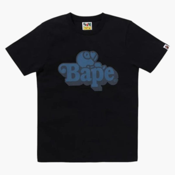 Bape Denim Milo On Bape Tee Black