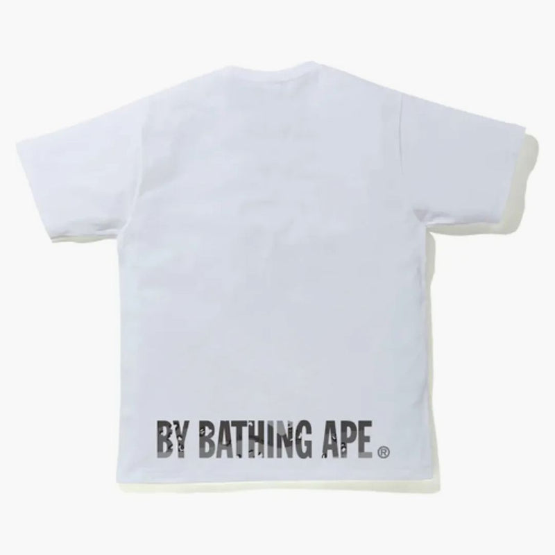 BAPE DESERT CAMO APE FACE TEE BIANCO/NERO