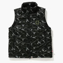 Bape Digital Camo Detail Padded Jacket Black