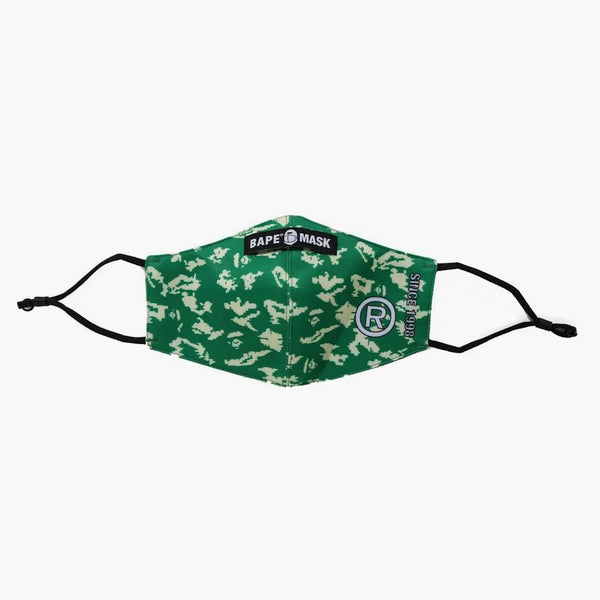 Bape Digital Camo Mask Green