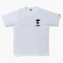 Bape Digital Camo Tee White/black