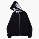 Bape Digital Shark Full Zip Hoodie Black