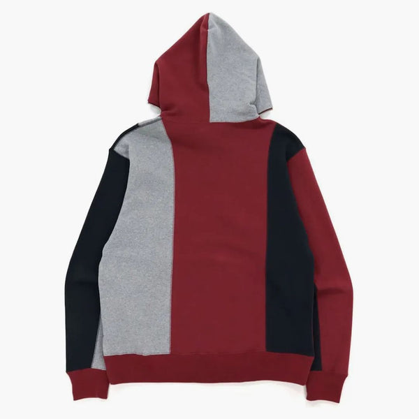 Bape Docking Relaxed Fit Full Zip Hoodie Burgundy