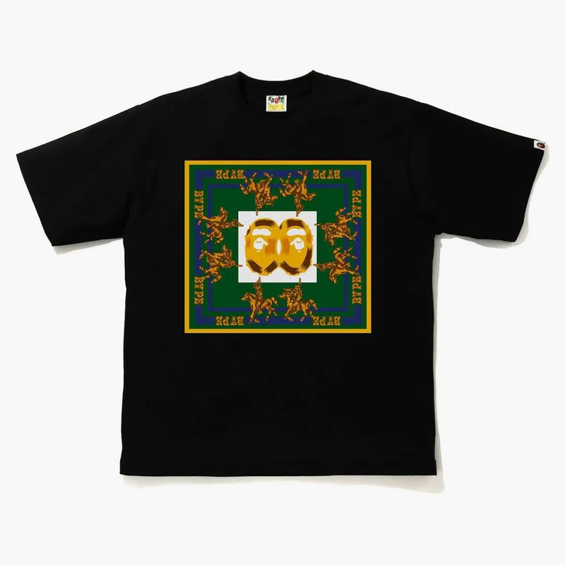 Bape Double Ape Head Relaxed T-Shirt Black