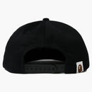 Bape Double Visor Milo Snapback Cap Black
