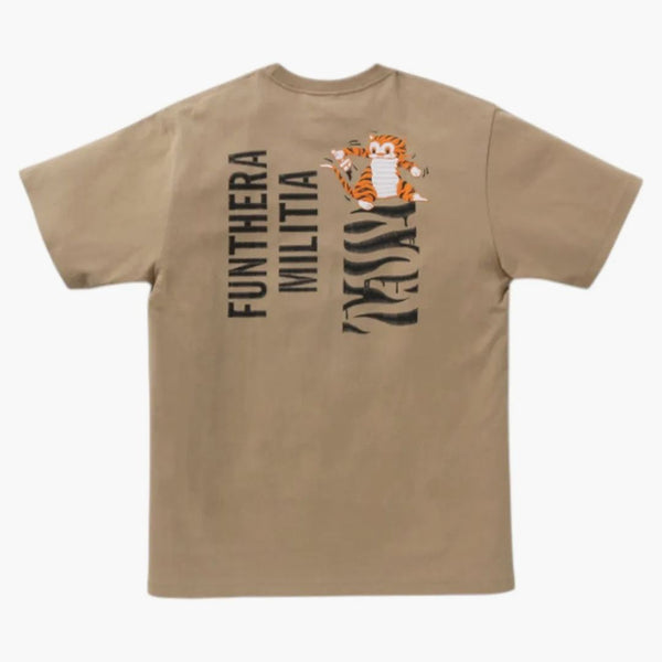 Bape Empoidery Style Tiger Tea Beige